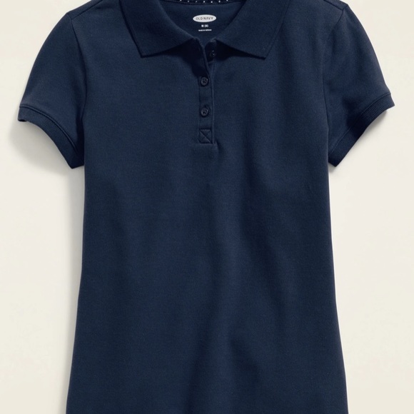 Uniform Pique Polo 6-Pack for Girls - Picture 2 of 3